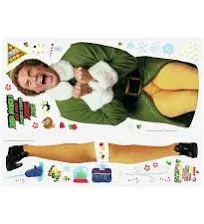 RoomMates Buddy The Elf Giant Peel and Stick Wall Decals