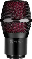 sE Electronics V7-MC1-X-BLK V7 X Mic Capsule for Shure Wireless System, Black