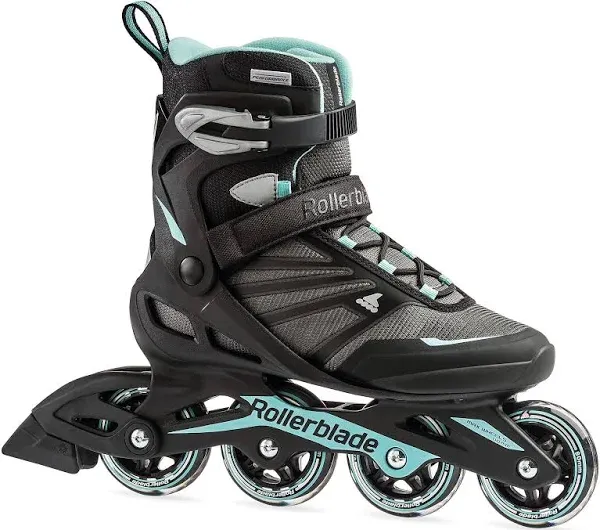 Rollerblade Zetrablade Womens Size 6 Adult Fitness Inline Skate - Black/Blue