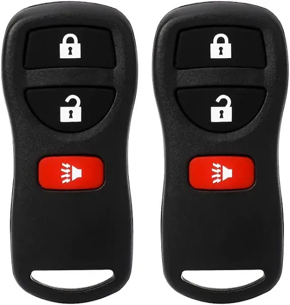 Pilida Keyless Entry Remote Control Car Key Fob Compatible with Infiniti Nissan Armada Frontier Murano Pathfinder Quest Sentra