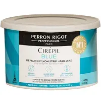 Cirepil by Perron Rigot, Blue Wax, Depilatory Non-Strip, Step 2, 14.11 Ounce Tin