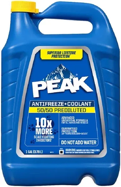 Peak 50/50 Antifreeze/Coolant 1 gal