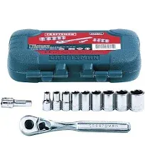 Craftsman 1/4 in Drive SAE Socket Set cmmt34860