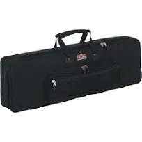 Gator Cases GKB Series Slim 61-Note Padded Keyboard Gig Bag (GKB-61-SLIM) , B...