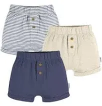 Gerber Baby 3-Pack Knit Shorts