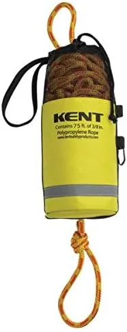 Kent Safety 152800-300-075<wbr/>-13 Rescue Throw Bag,With 75Ft. Rope