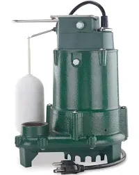 Zoeller M98 Cast Iron Effluent or Dewatering Submersible Sump Pump