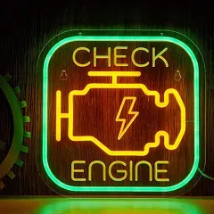 Neonland Check Engine Neon Signs