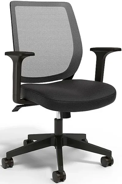 Staples Essentials Ergonomic Fabric Swivel Task Chair