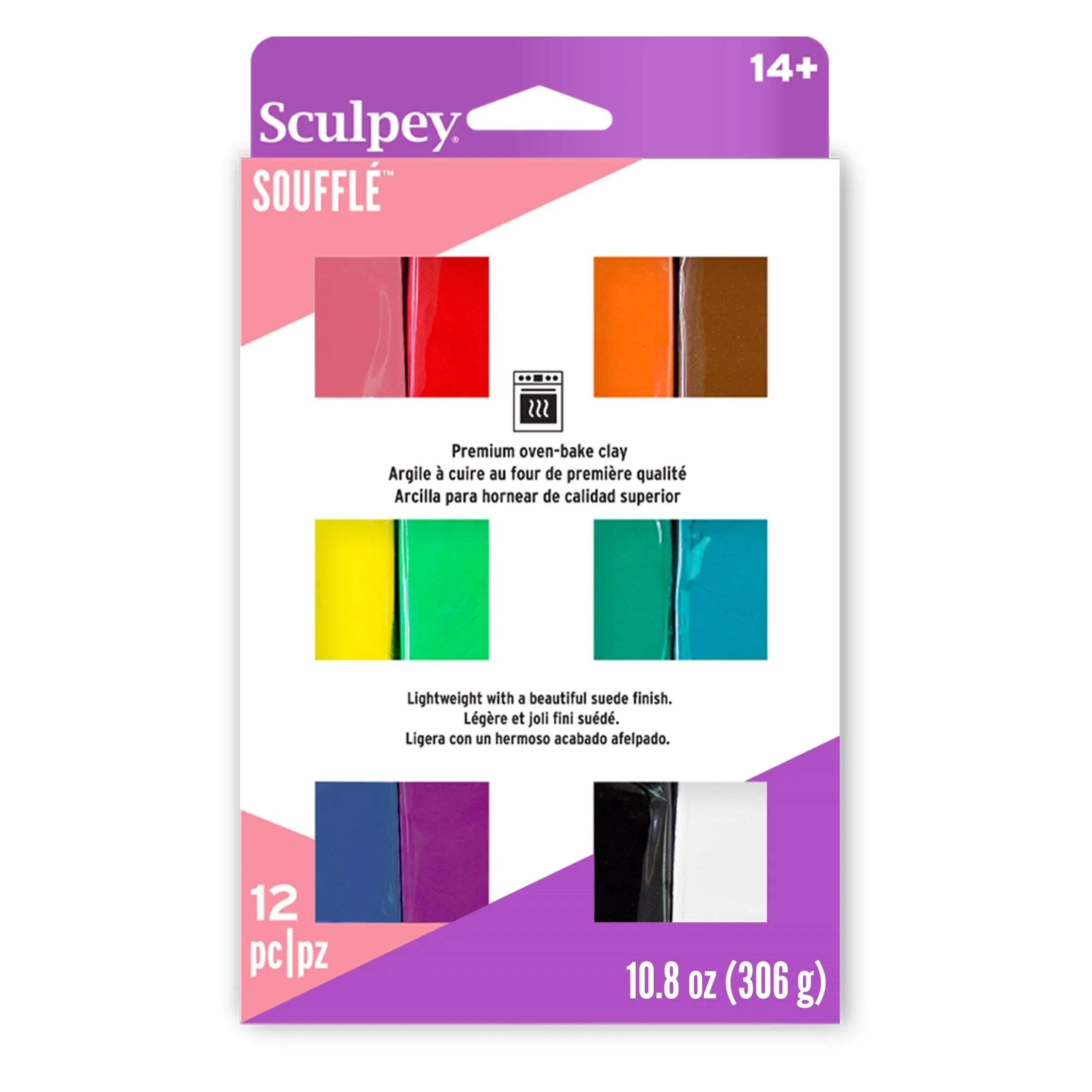 Sculpey III Oven-Bake Clay 9 Multi Colors Pieces MISSING 3 COLORS