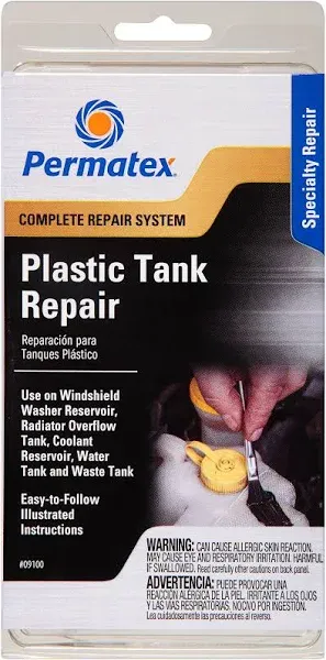 Permatex 09100 Plastic Tank Repair Kit