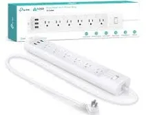 TP-LINK Kasa 6-Outlet Smart Wi-Fi Power Strip HS300