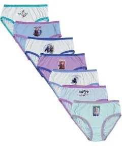 Disney Frozen Girls' 7-Pack Underwear Set