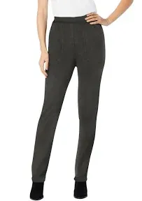 Woman Within Women's Plus Size Straight Leg Ponte Knit Pant