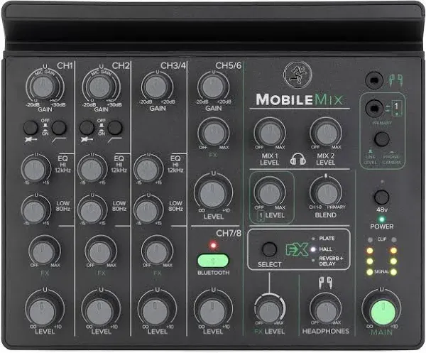 Mackie MobileMix 8-Channel USB-Powerable Mixer