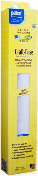 Craft-Fuse Iron-On Stabilizer-15"X4 Yards 3-Pack