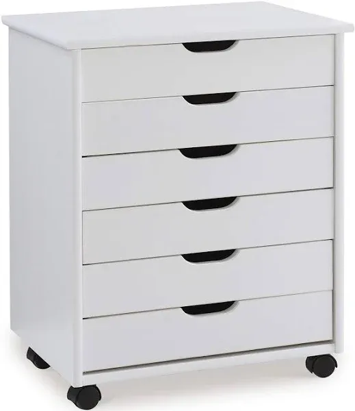 Linon Home Decor Products Corinne Six Drawer Storage