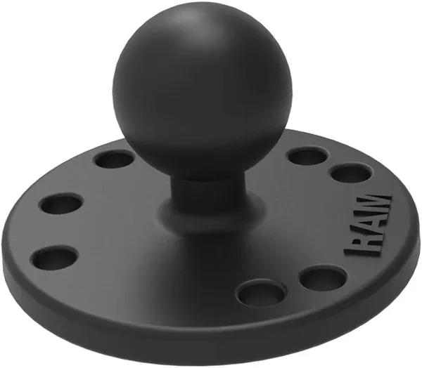 RAM Round Base w/1" Ball