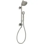 Kohler 76472-G HydroRail-S Shower Column Kit with Artifacts, 1.75 GPM - Vibrant Brushed Nickel