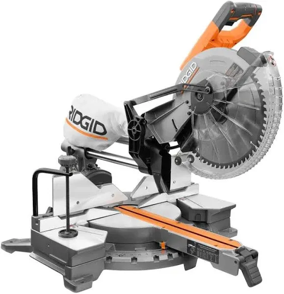 Ridgid 12 in. Dual Bevel Miter Saw with LED