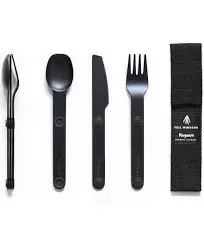 Full Windsor Magware Magnetic Flatware, Single Set - Black 