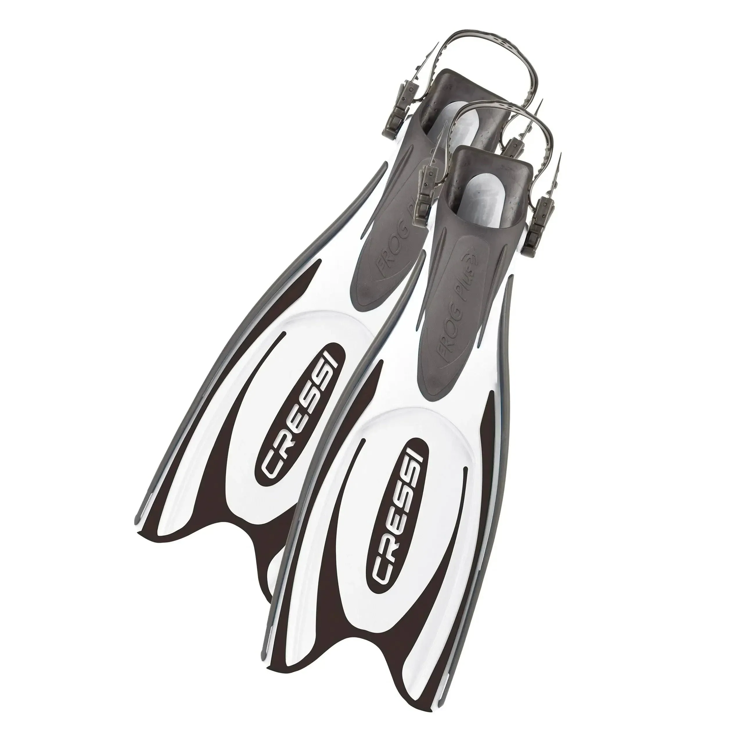 Cressi Frog Plus Fins Black/White S/M