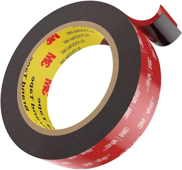  Double Sided Tape, Heavy Duty Acrylic Foam Mounting Tape Two 23Ft x 0.6In 1