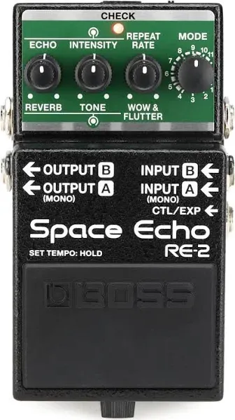 Boss RE-2 Space Echo Delay and Reverb Effects