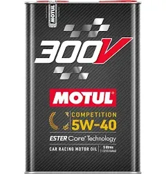 Motul Engine Oil - 300V COMPETITION 5W-40 4X5L