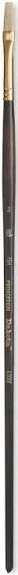 Princeton Series 6300 Dakota Synthetic Bristle Brush - Flat, Long Handle, Size 6