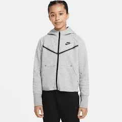 Nike Kids' Girls' Sportswear Tech Fleece Full-Zip Hoodie