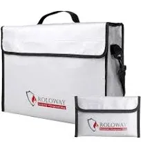 ROLOWAY Large Fireproof Bag