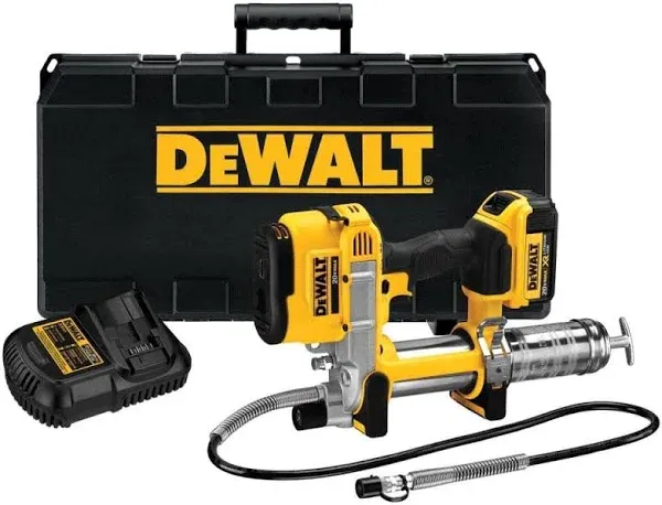 DeWALT DCGG571M1 20V MAX Lithium Ion Automatic 42&#034; Grease Gun Tool Kit 5.0ah