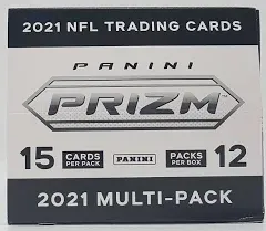 2021 Panini Prizm NFL Football Cello Fat Pack 15 Cards Factory Sealed Brand New