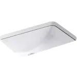 Kohler K-2214-0 Ladena 20-7/8 in. x 14-3/8 in. Undermount Bathroom Sink, White