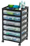 IRIS 6-Compartment Project Case Scrapbook Chest