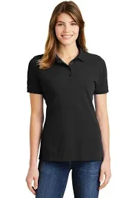 Port & Company Ladies Ring Spun Pique Polo