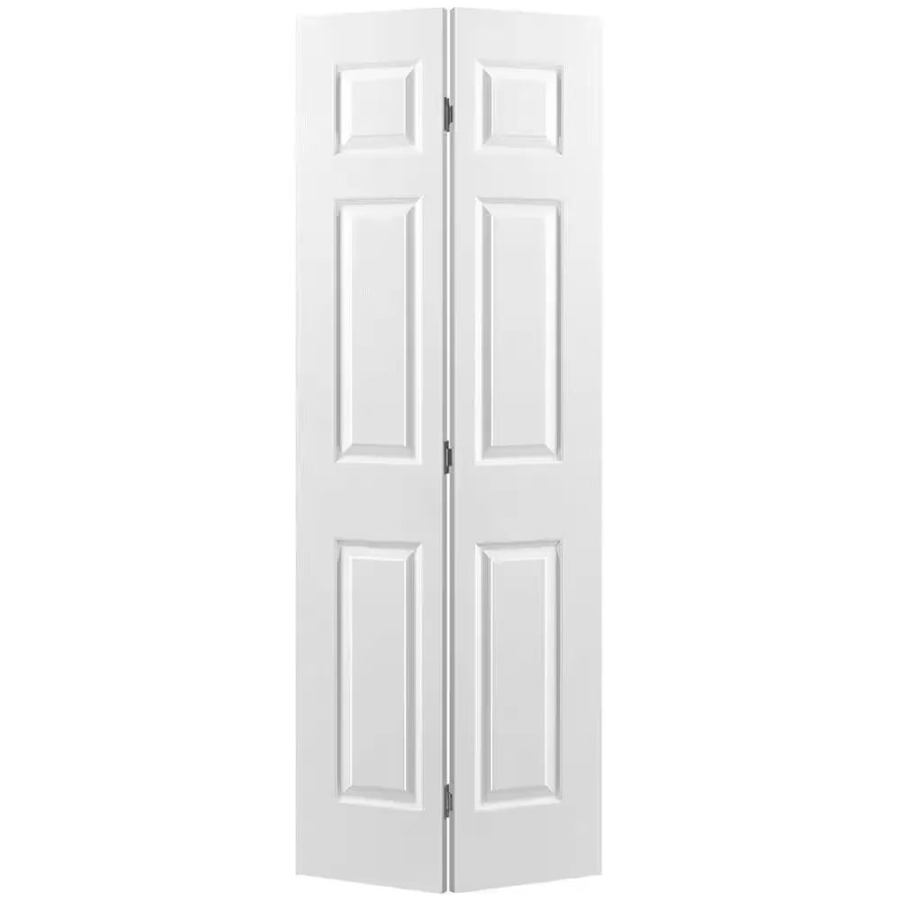 Masonite Bi-Fold 6-Panel Door Primed White 24x80