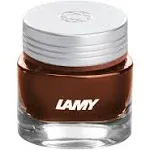 Lamy Ink Bottle Saturated Dye Based Wide Neck Glass, Topaz Crystal LT53TOP