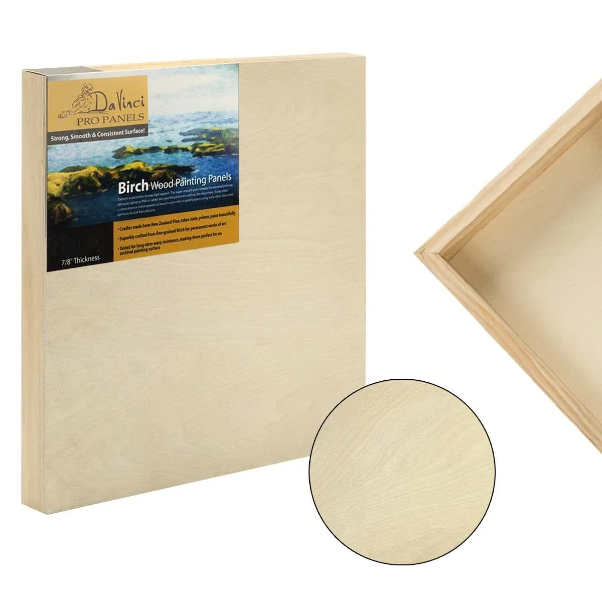 Da Vinci Pro Birch Wood Painting Panels