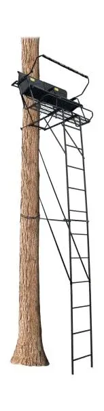 Hawk Big Denali 18 Foot Durable Steel 2 Man Hunting Game Deer Ladder Tree Stand - Angler's Pro Tackle & Outdoors