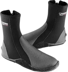 Adult Unisex Crew Water Boots for Scuba Diving, Surfing, Canyoning, 5 mm Neoprene Thickness - Isla: designed in Italy