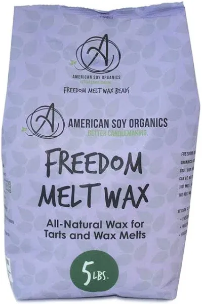 Premium Microwavable Soy Wax Beads for Melt Making - 5-Pound Bag