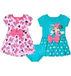 Disney Baby Girls' Minnie Mouse Rock The Dots Dresses