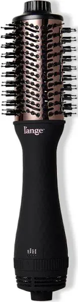 L'ANGE Hair Le Volume 2-in-1 Titanium Blow Dryer Brush Hot Air Brush in One with Oval Barrel