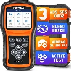 FOXWELL Bidirectional OBD2 Scanner SAS OIL EPB Resets Diagnostic Tool 3 Systems