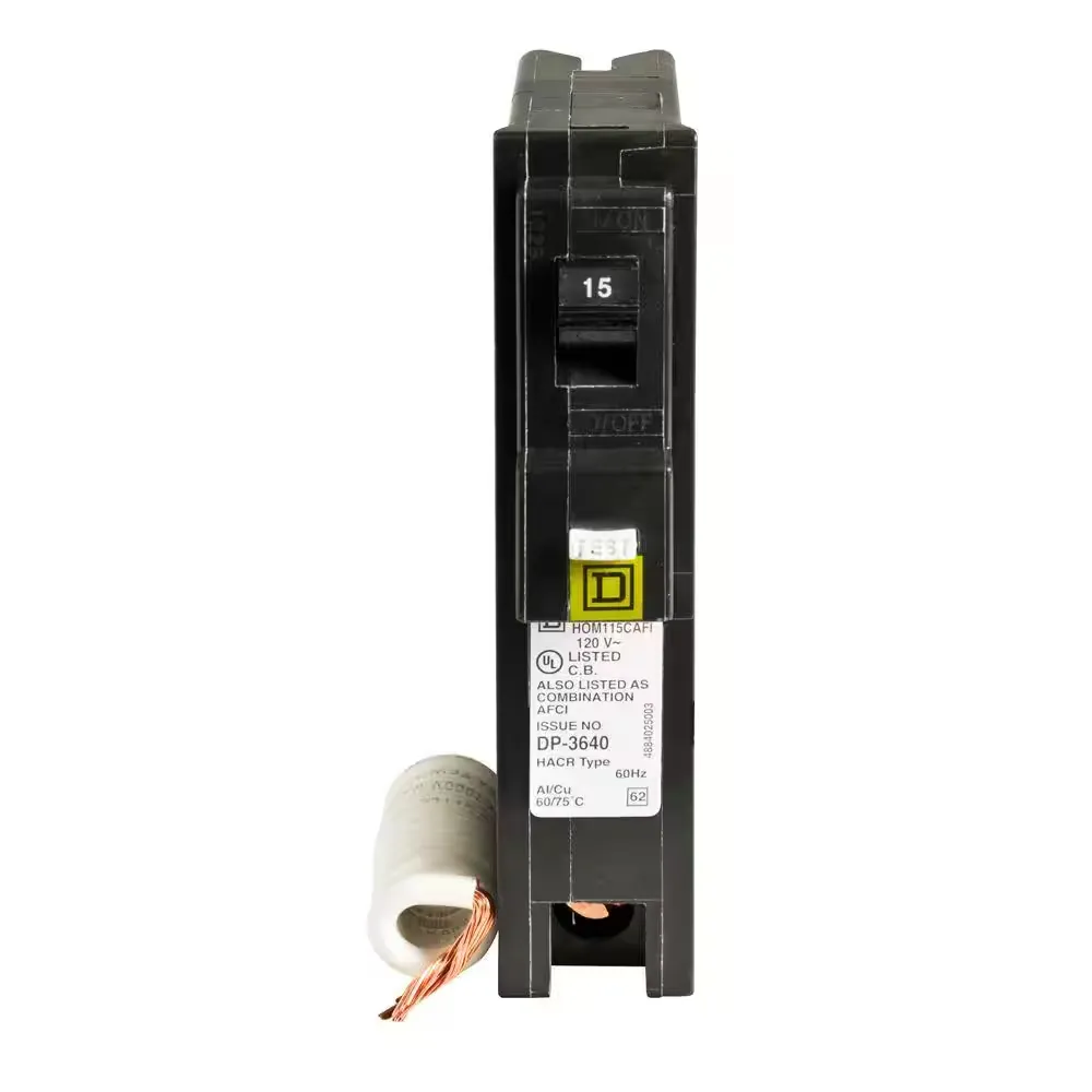 Square D HOM115CAFIC Homeline Arc Fault Breaker, 15 Amp