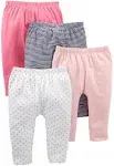 Simple Joys by Carter's Baby Girls' 4-Pack Pant