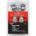 LASCO Price Pfister Two Valve Verve Tub and Shower Trim Set