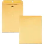 Quality Park Clasp Envelope, 9.5 x 12.5, 28lb, Brown Kraft, 100/Box (QUA37893)